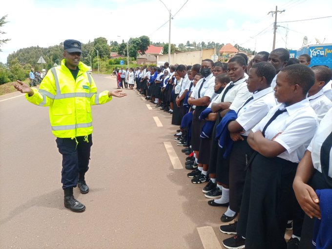 Students welding in Kageyo TVET's new welding workshop
