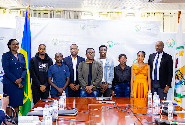 Portrait of Nyandwi Emmanuel, a top performer in Accounting and Finance